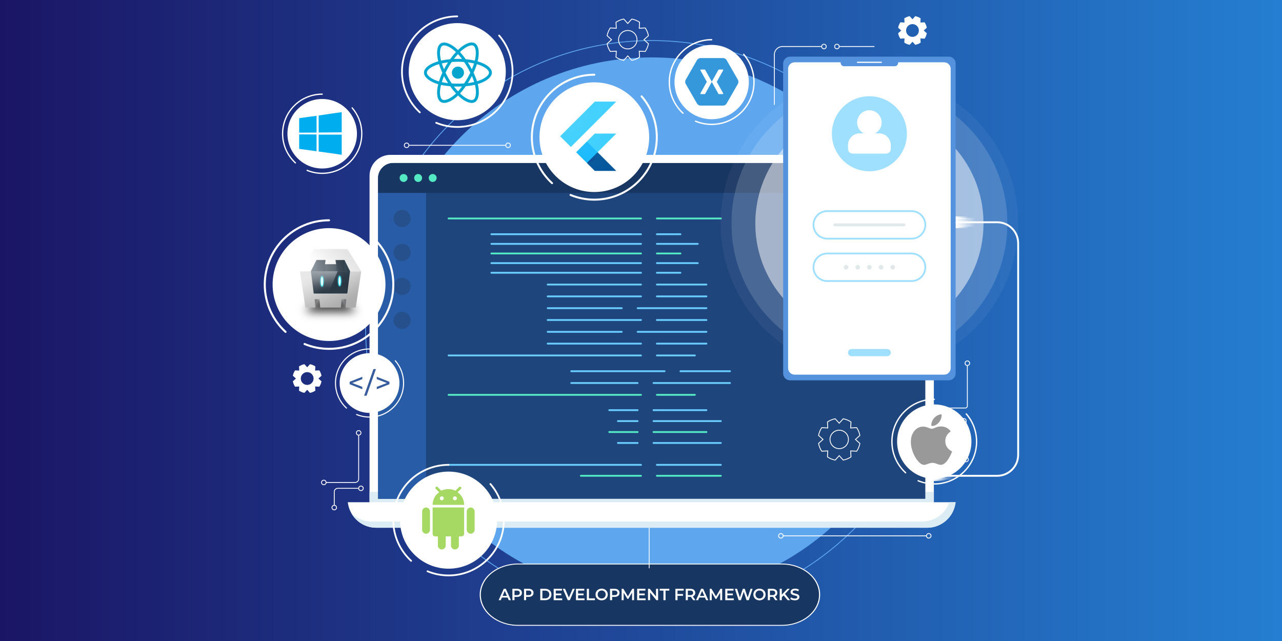 Web and Mobile App Development background